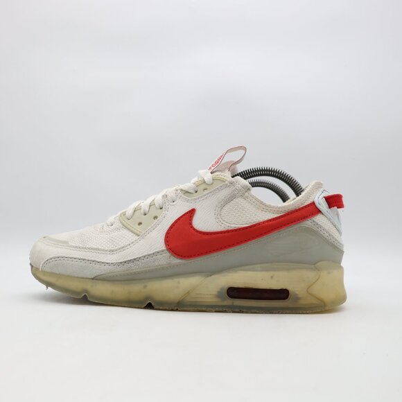 Nike Air Max Terrascape 90 Shoes Men\'s Size 8.5 Summit White Red Clay Sneakers main image 8